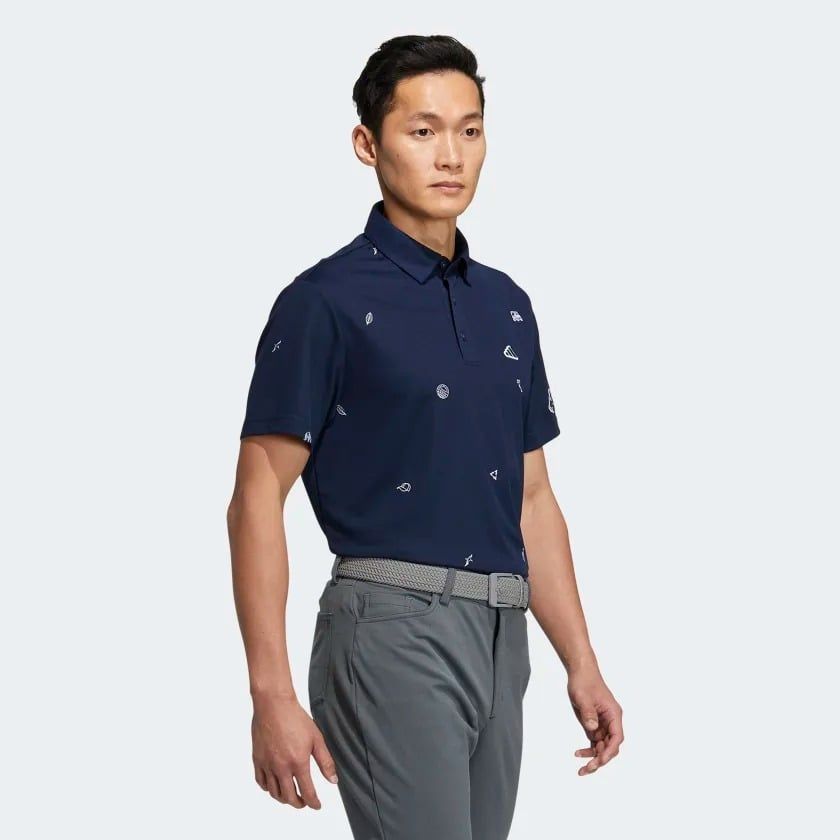  Áo Polo Golf Nam ADIDAS Playgreen Mono Polo HT6847 