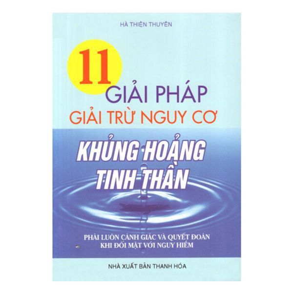  Sách 11 Giải Pháp Giải Trừ Nguy Cơ Khủng Hoảng Tinh Thần 