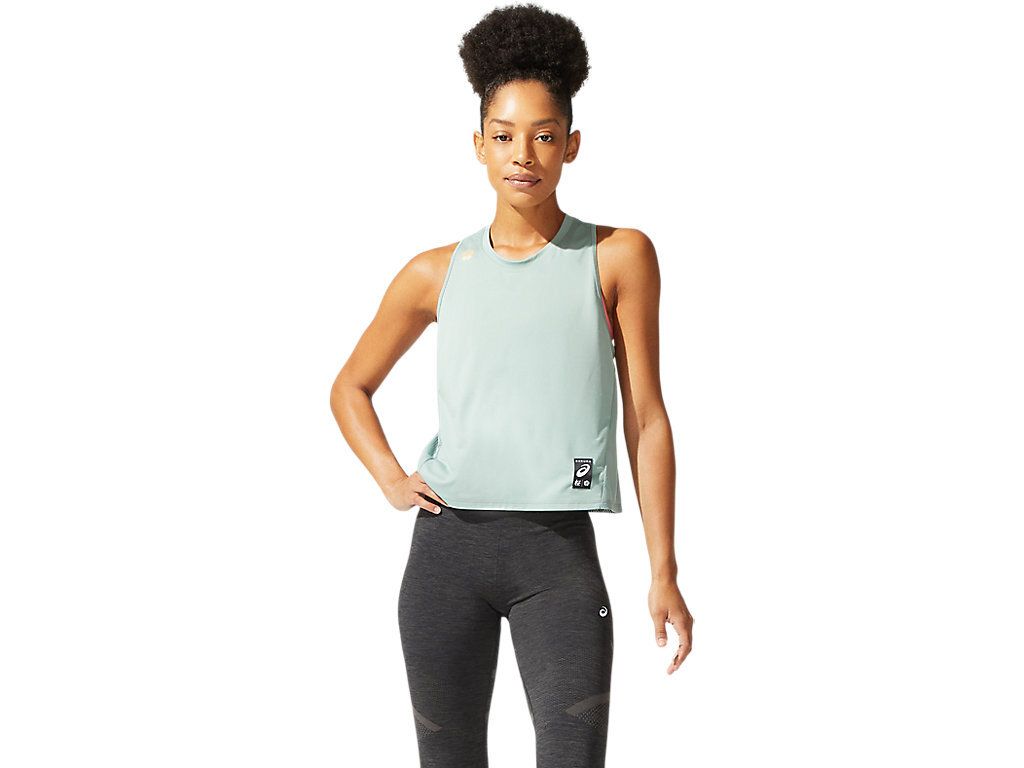  Áo Chạy Bộ Ba Lỗ Nữ Asics SAKURA TANK 