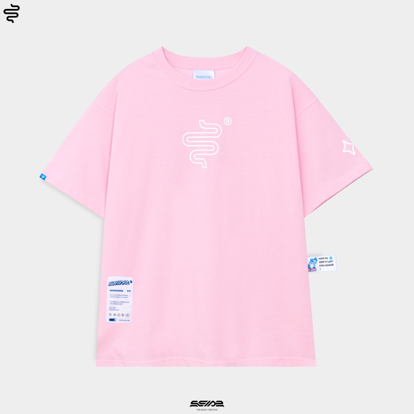  [Quà Tặng] SICKO® LOGO TEE / PINK COLOR 
